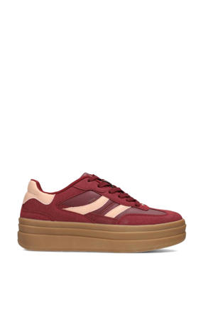 Bodie sneakers donkerrood