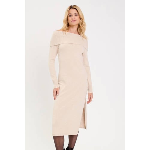 Cache Cache off shoulder jurk zand afbeelding