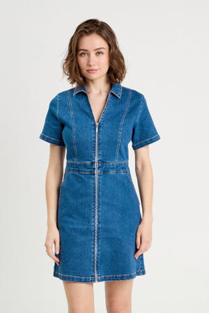 spijkerjurk medium blue