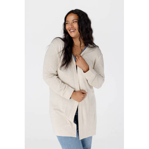 MS Mode lang vest ecru afbeelding