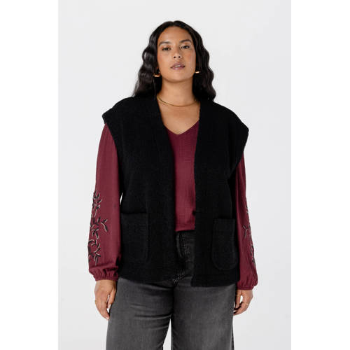 MS Mode gilet zwart afbeelding