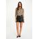 Morgan trui met wol beige