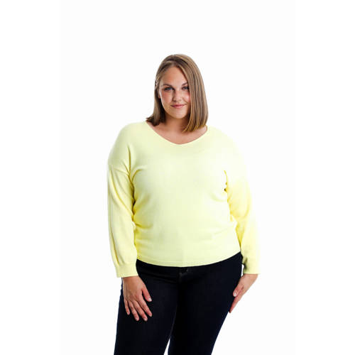 Paprika pullover trui geel afbeelding