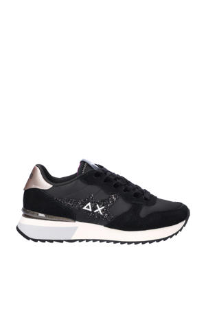 68 Stargirl Glitter sneakers zwart