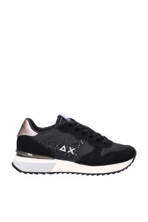 68 Stargirl Glitter sneakers zwart
