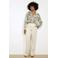 LOLALIZA blouse groen met lurex