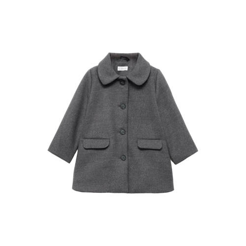 Mango Kids manteljas grijs afbeelding