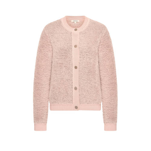 Expresso cardigan zalm gebreid afbeelding