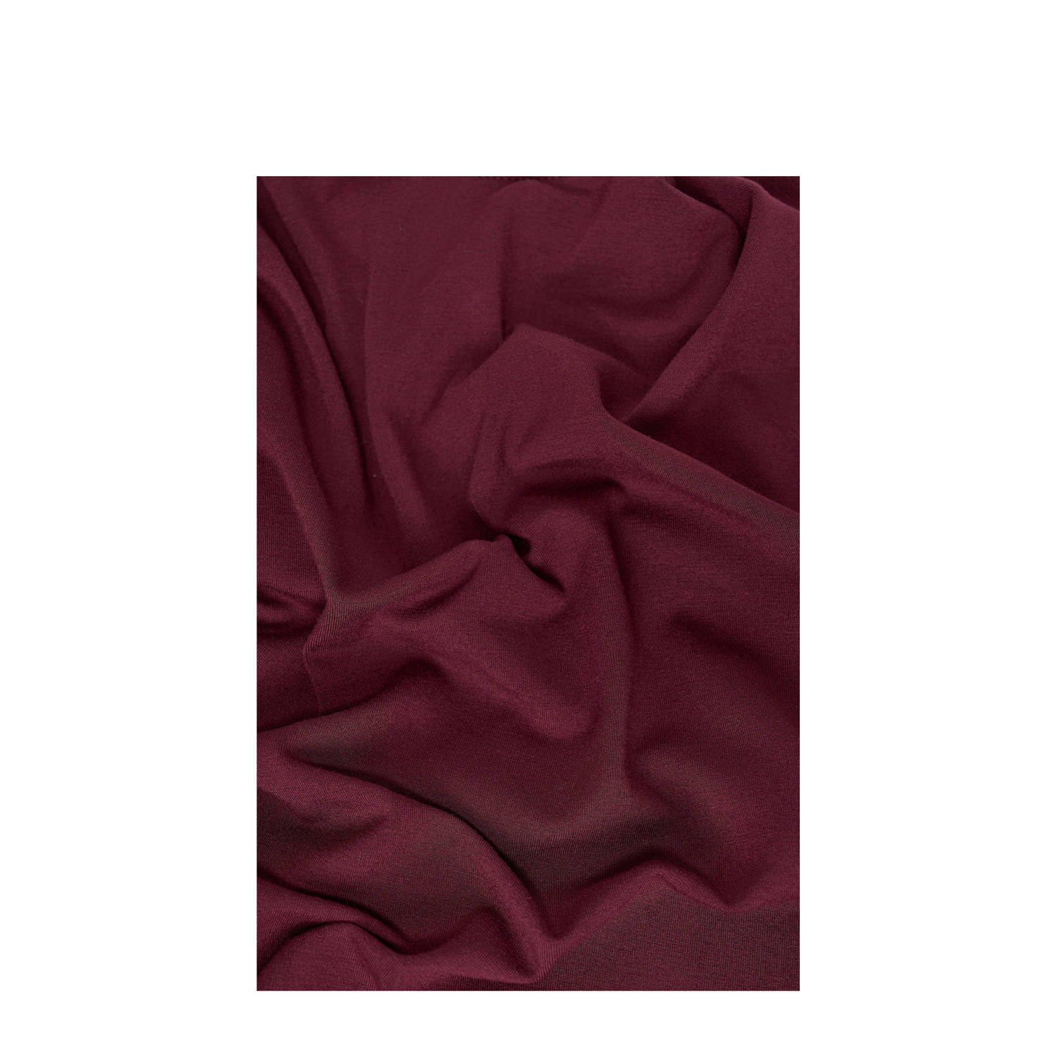 Expresso mouwloze top donkerrood