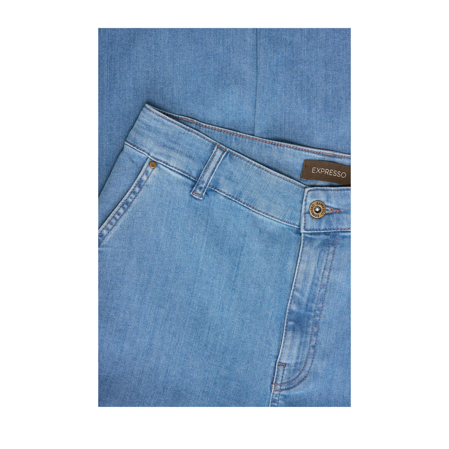 Expresso wide leg jeans medium blue denim