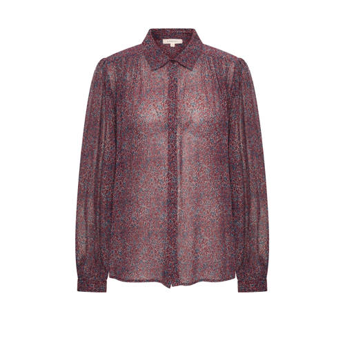 Expresso blouse donkerrood afbeelding