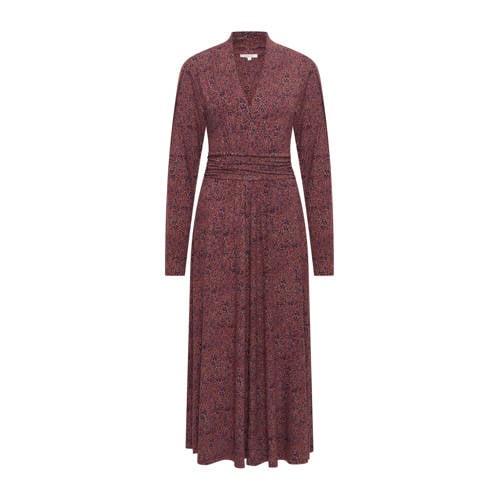 Expresso maxi jurk donkerrood afbeelding