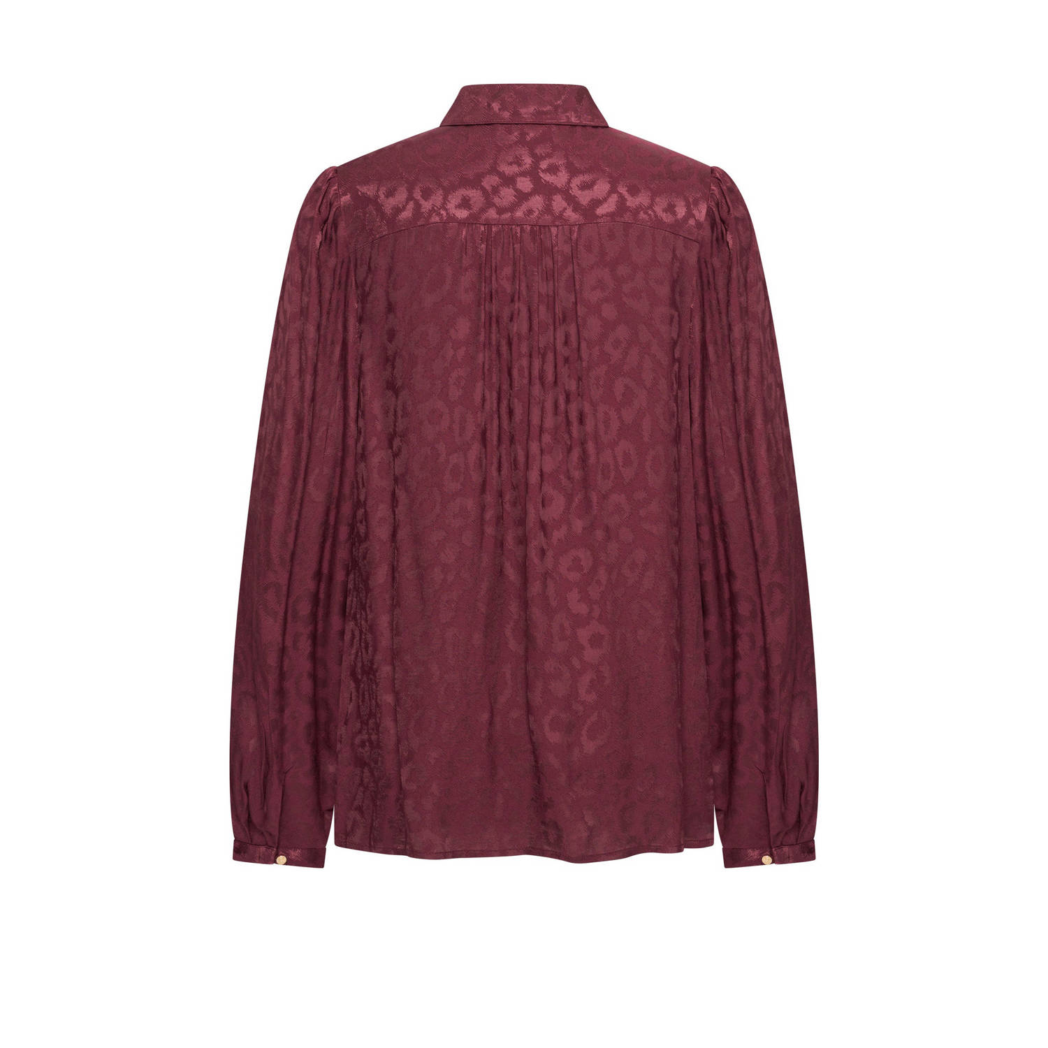 Expresso blouse donkerrood