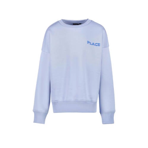 Cars sweater met backprint blauw afbeelding
