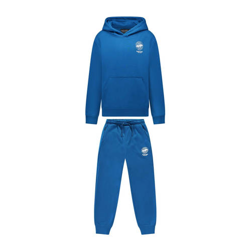 Cars hoodie + joggingbroek blauw afbeelding