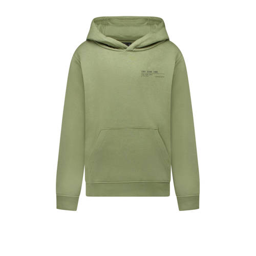 Cars hoodie met backprint groen afbeelding
