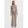 LOVE2WAIT zwangerschaps longsleeve beige rib gebreid