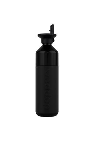 Thermosfles Insulated Drinkfles x Flipstraw - Blazing Black - 580 ml