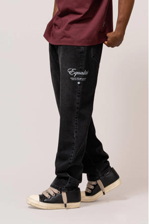 SIGNATURE straight leg jeans grijs