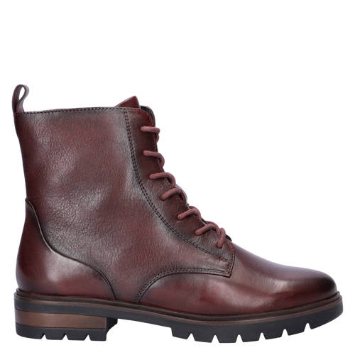 Ara Cambridge gevoerde leren veterboors bordeaux afbeelding