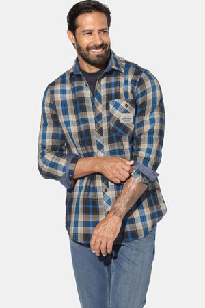 casual overhemd NORLUND Plus Size bruin
