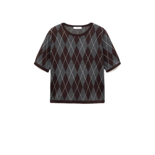 Mango pullover grijs afbeelding