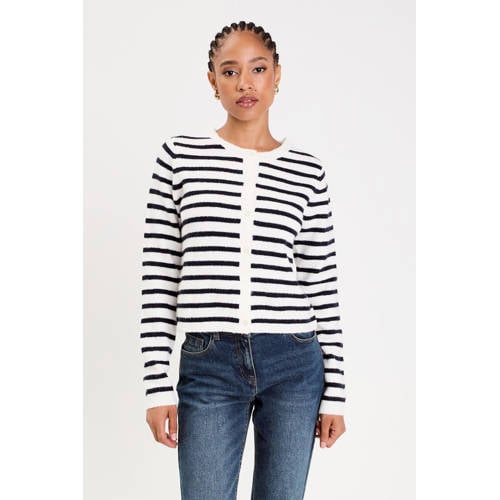 Cache Cache vest met wol donkerblauw afbeelding