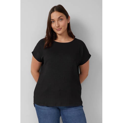 s.Oliver Curve top zwart afbeelding