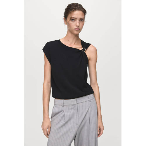 Mango top zwart afbeelding
