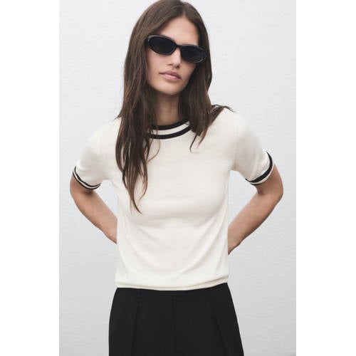 Mango top beige afbeelding