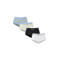 PIECES short PCLOGO (set van 4) lichtblauw/wit/zwart