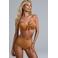 marlies dekkers high waist bikinibroekje Dorada met lurex goud