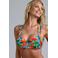 marlies dekkers voorgevormde beugel bikinitop Paradisa turquoise/oranje/groen