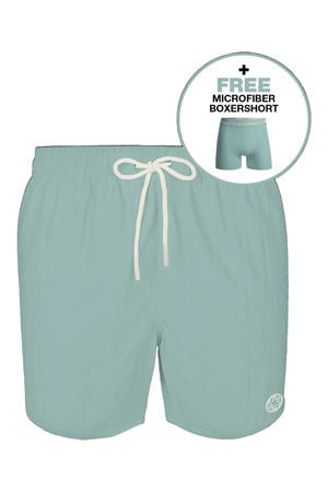 zwemshort + gratis boxershort lichtblauw