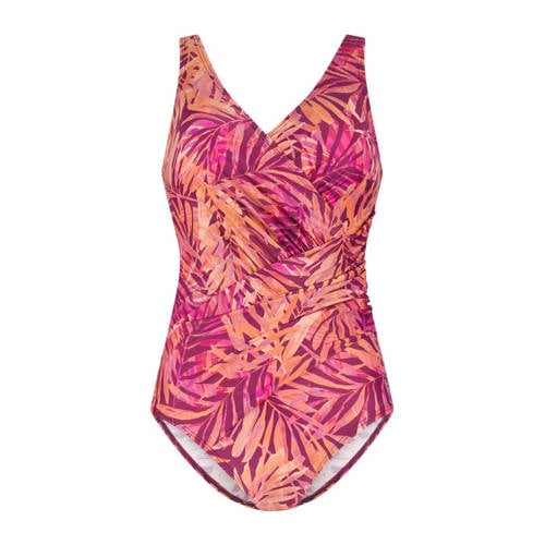 ten Cate Swim Tweka corrigerend badpak roze/oranje afbeelding