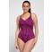 ten Cate Swim Tweka badpak donkerpaars/roze