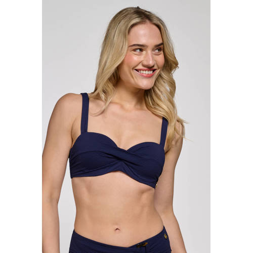 ten Cate Beach TC WOW voorgevormde beugel bikinitop donkerblauw afbeelding