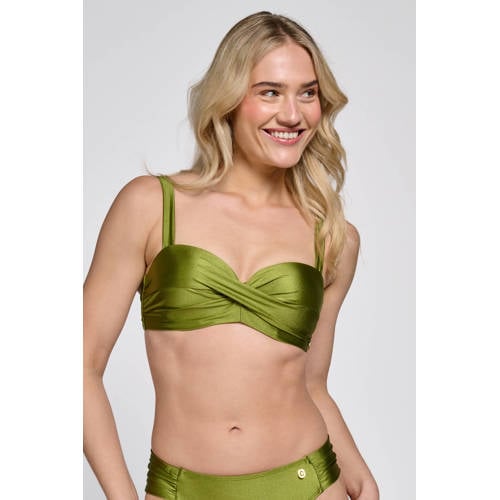 ten Cate Beach TC WOW voorgevormde beugel bikinitop groen afbeelding