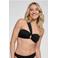 ten Cate Beach TC WOW voorgevormde strapless bandeau bikinitop zwart