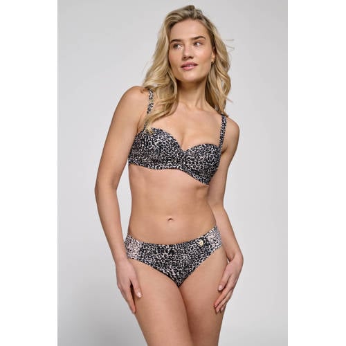 ten Cate Beach TC WOW bikinislip zwart/ecru afbeelding