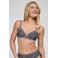 ten Cate Beach TC WOW voorgevormde triangel bikinitop zwart/ecru
