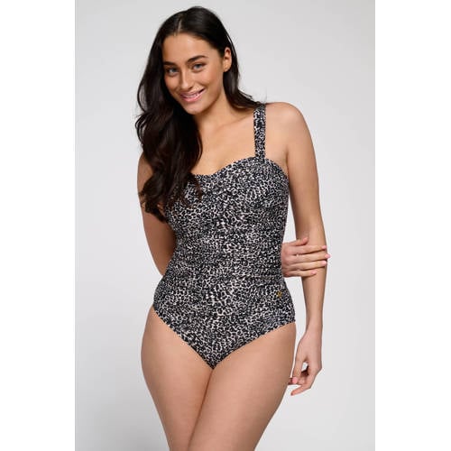 ten Cate Beach TC WOW bikinislip zwart/ecru afbeelding