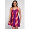 ten Cate Beach TC WOW halter strandjurk paars/rood