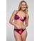 ten Cate Beach TC WOW voorgevormde halter bikinitop paars/rood