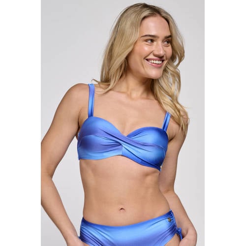 ten Cate Beach TC WOW voorgevormde beugel bikinitop blauw afbeelding