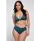 ten Cate Beach TC WOW bikinislip met lurex donkergroen