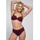 ten Cate Beach TC WOW voorgevormde halter bikinitop donkerrood