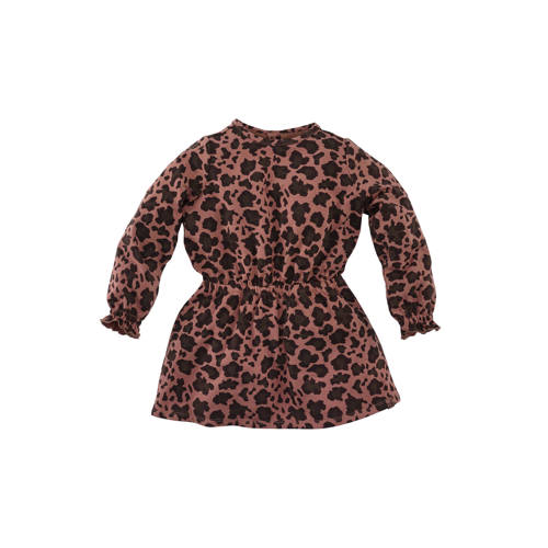 Z8 mini jurk Gracie met panterprint bruin afbeelding
