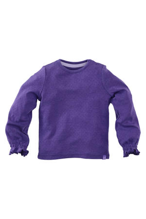 longsleeve Violette paars