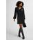 Ruby glitter mini rok zwart